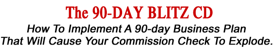 90-Day Blitz CD by Tracy Biller