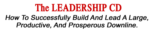 Leadership CD by Tracy Biller