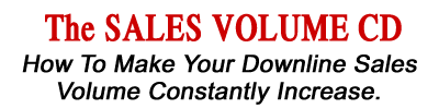 Sales Volume CD by Tracy Biller