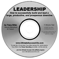 Network Marketing MLM Leadership CD by Tracy Biller