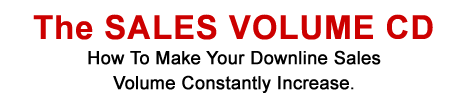 Sales Volume CD by Tracy Biller